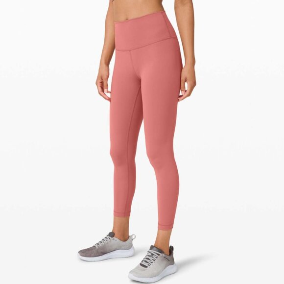 lululemon athletica Pants - Lululemon Wunder Train High-Rise Tight 25" Brier Rose 6